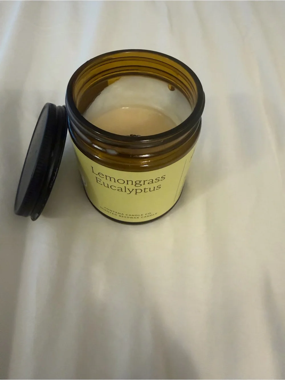 Fontana Candle Co. - Lemongrass Eucalyptus Beeswax Candle